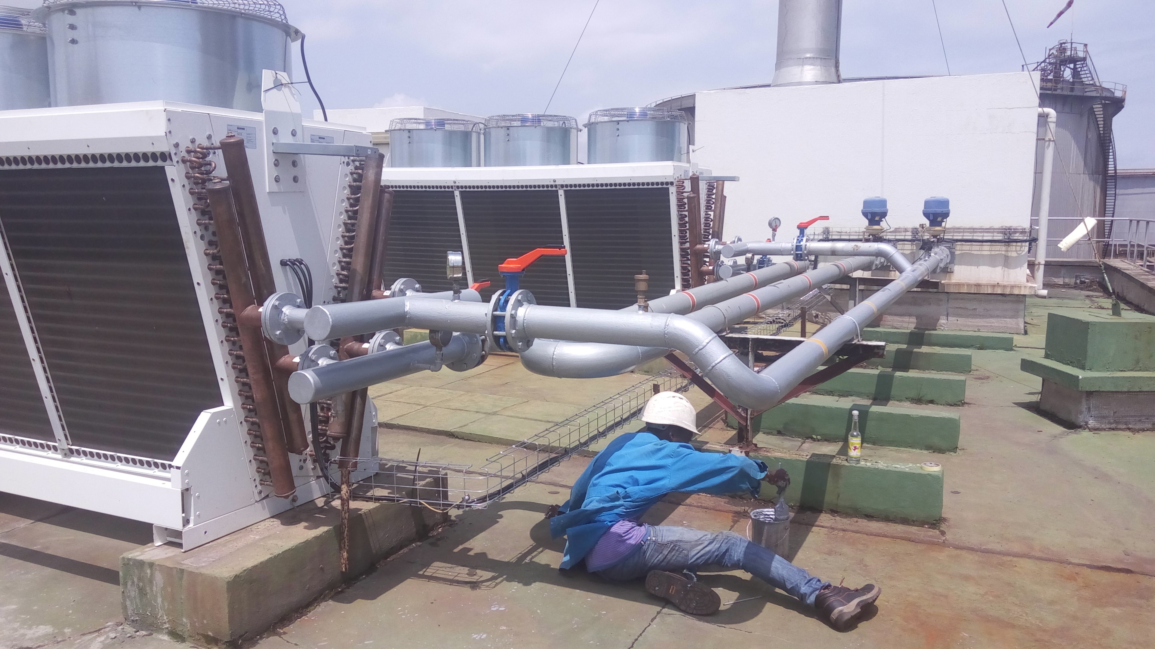 Installation Dry Coolers SIR